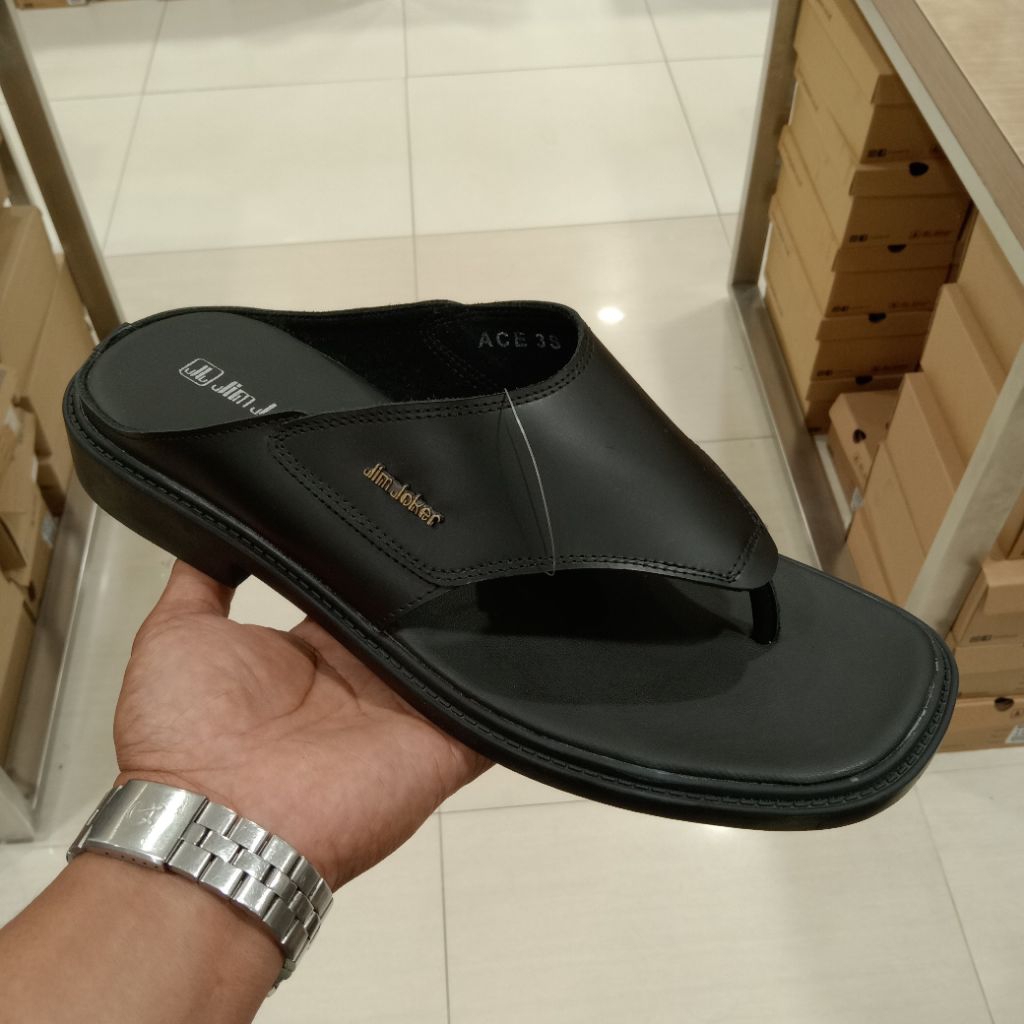 JIM JOKER SANDAL JEPIT KULIT | SANDAL JEPIT KLASIK PRIA | ORIGINAL