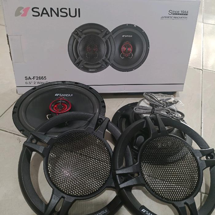 Speaker Coaxial Sansui F2665 6.5 Inch / Speaker Sansui Mobil Universal