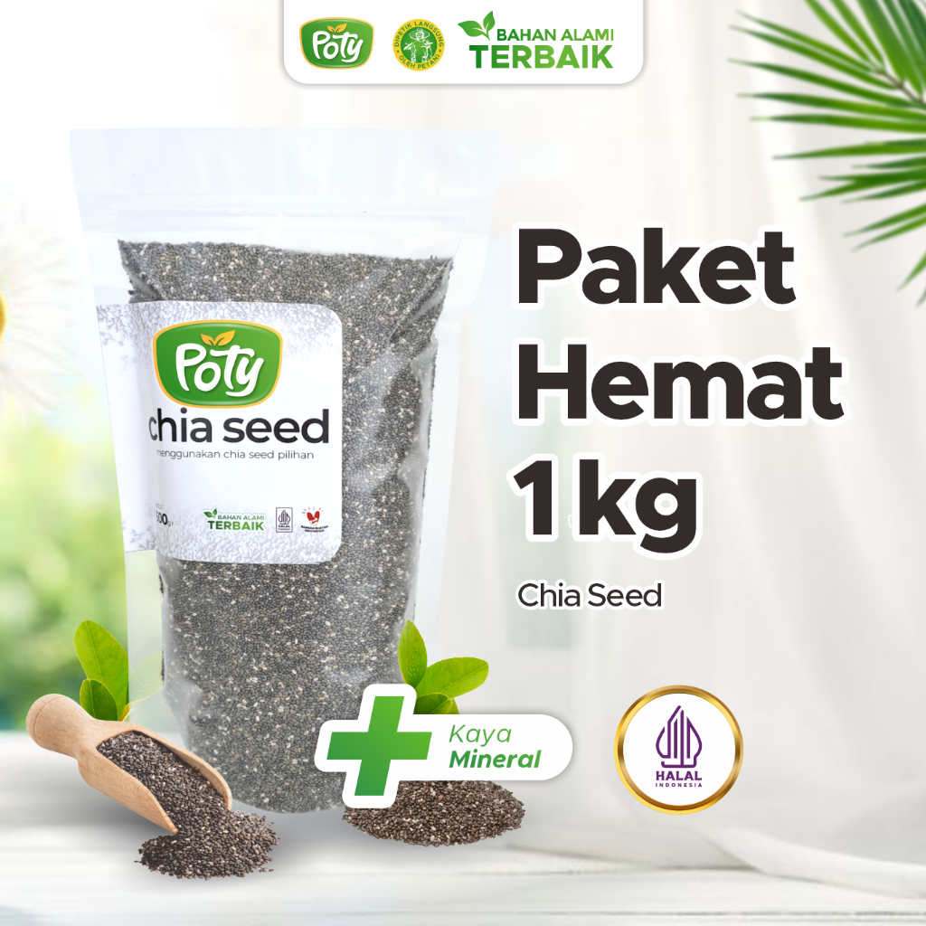 

Chia Seed Premium Organic Premium 1 kg Poty