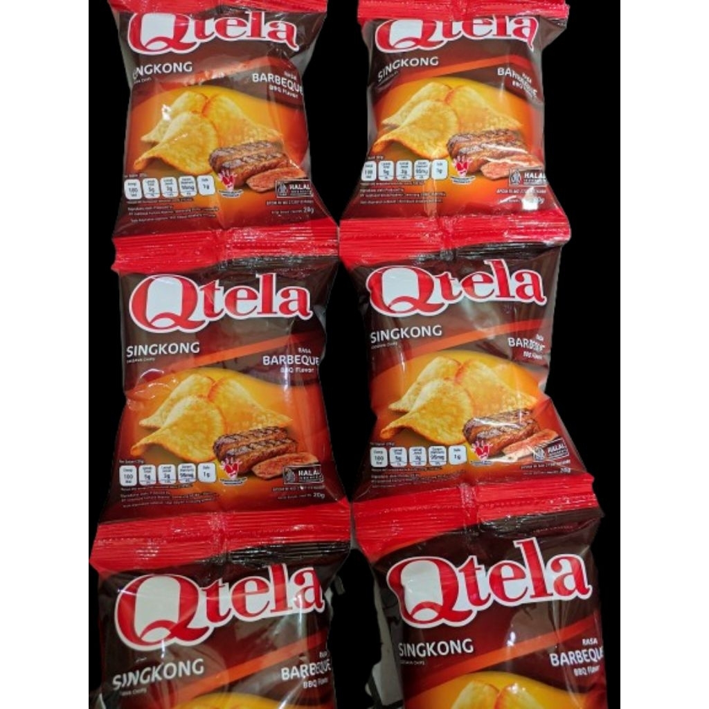 

Qtela BBQ 20 Gram isi 10 Bungkus ( Harga 1 Renceng )