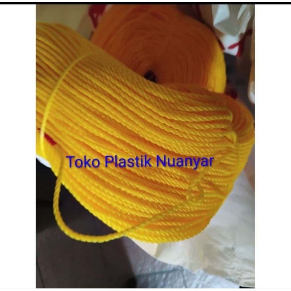 

Tali tambang Plastik 4 mm harga grosir per roll kualitas bagus