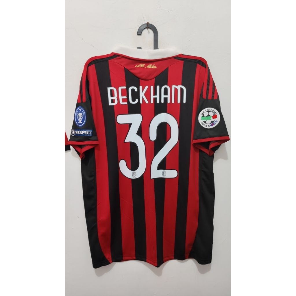jersey retro Milan Beckham size L