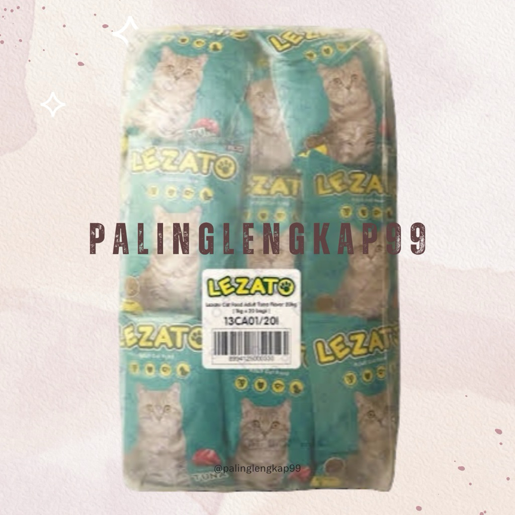 LEZATO ADULT 20KG - MAKANAN KUCING LEZATO ADULT KARUNG