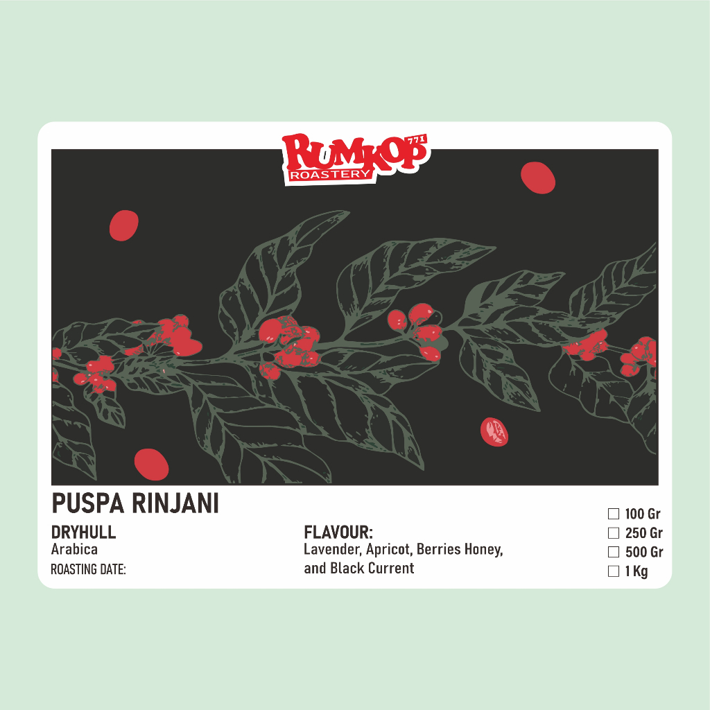 

RUMAH KOPI 771 - KOPI BIJI MATANG ARABIKA DRYHULL PUSPA RINJANI