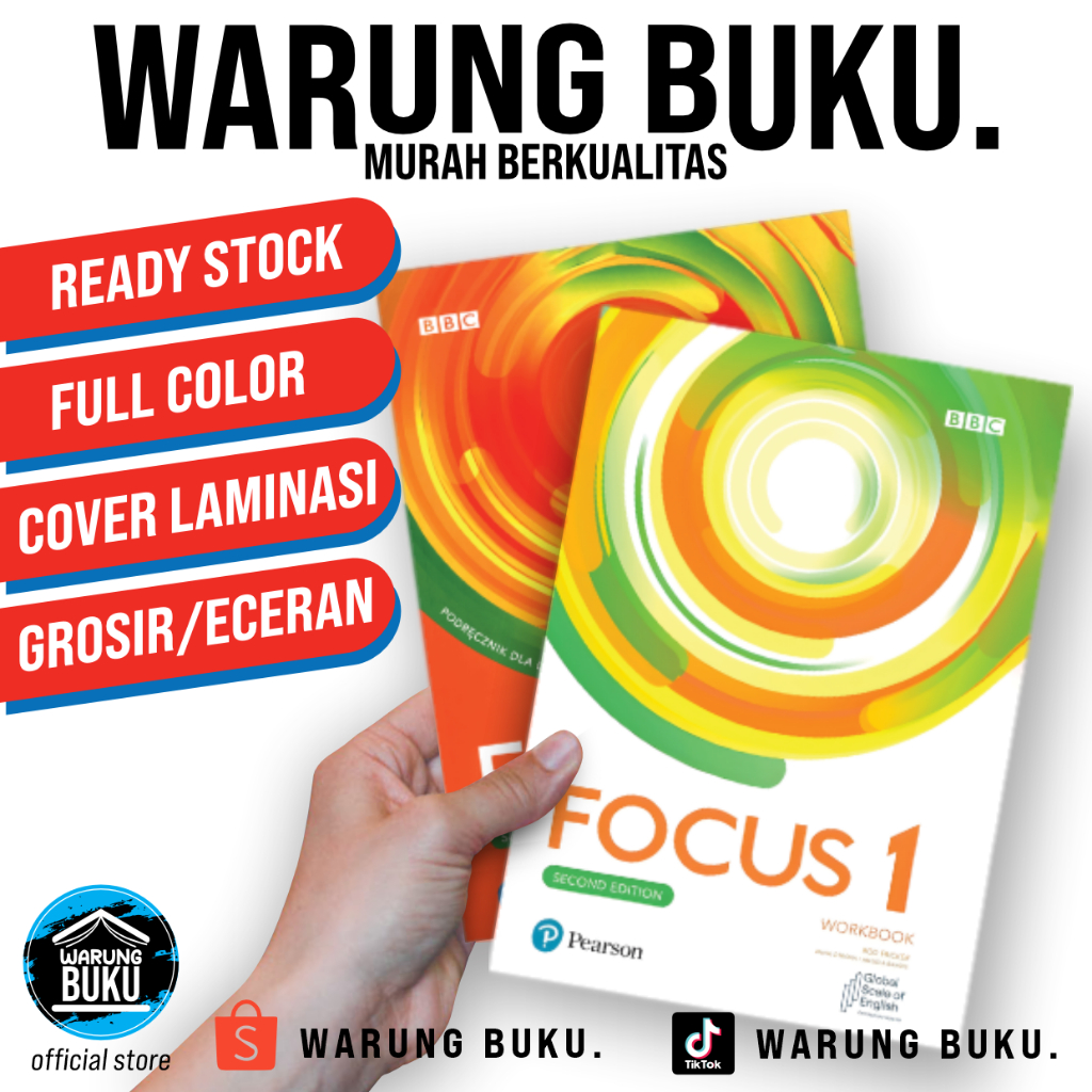 

Buku FOCUS 1 second edition studen't book - work book