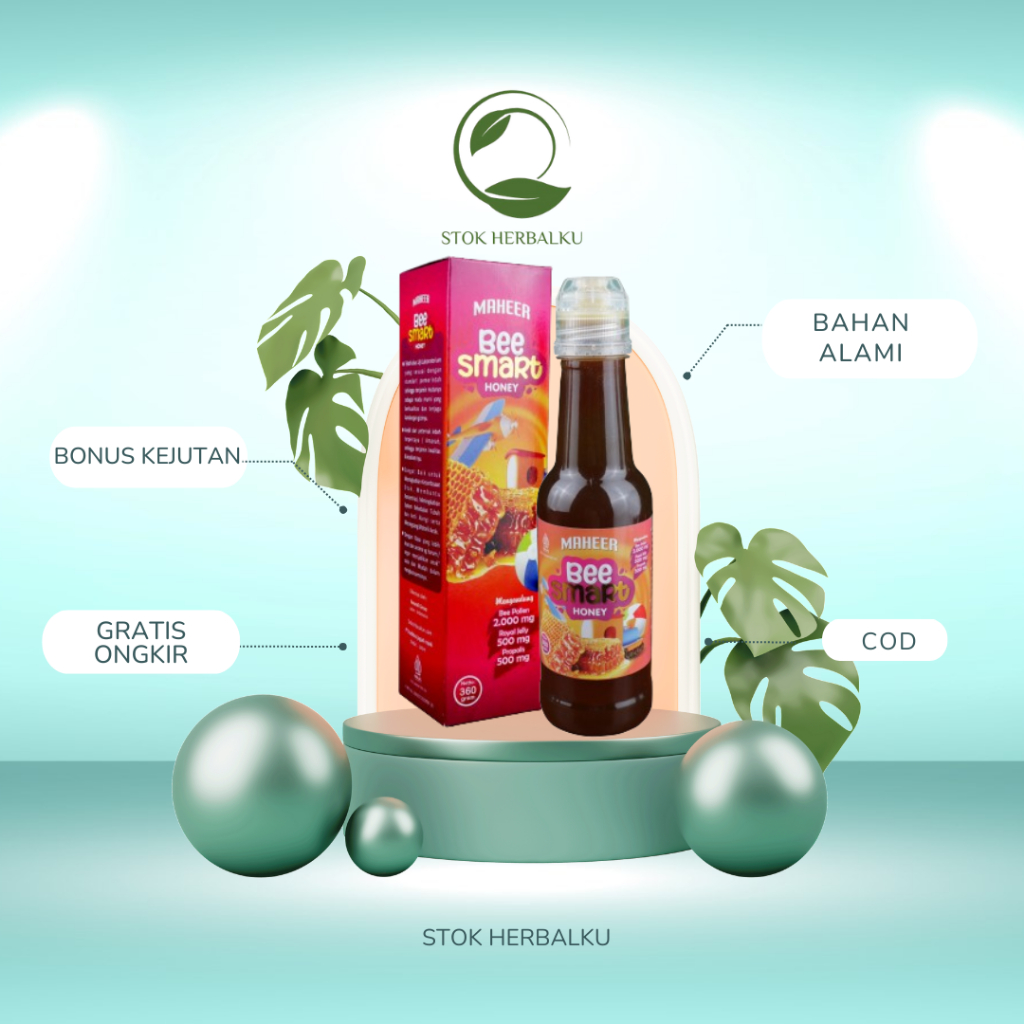 

MAHEER BEESMART | MADU HERBAL ANAK | Anak Sehat Cerdas dan Aktif | BPOM HALAL ORIGINAL |