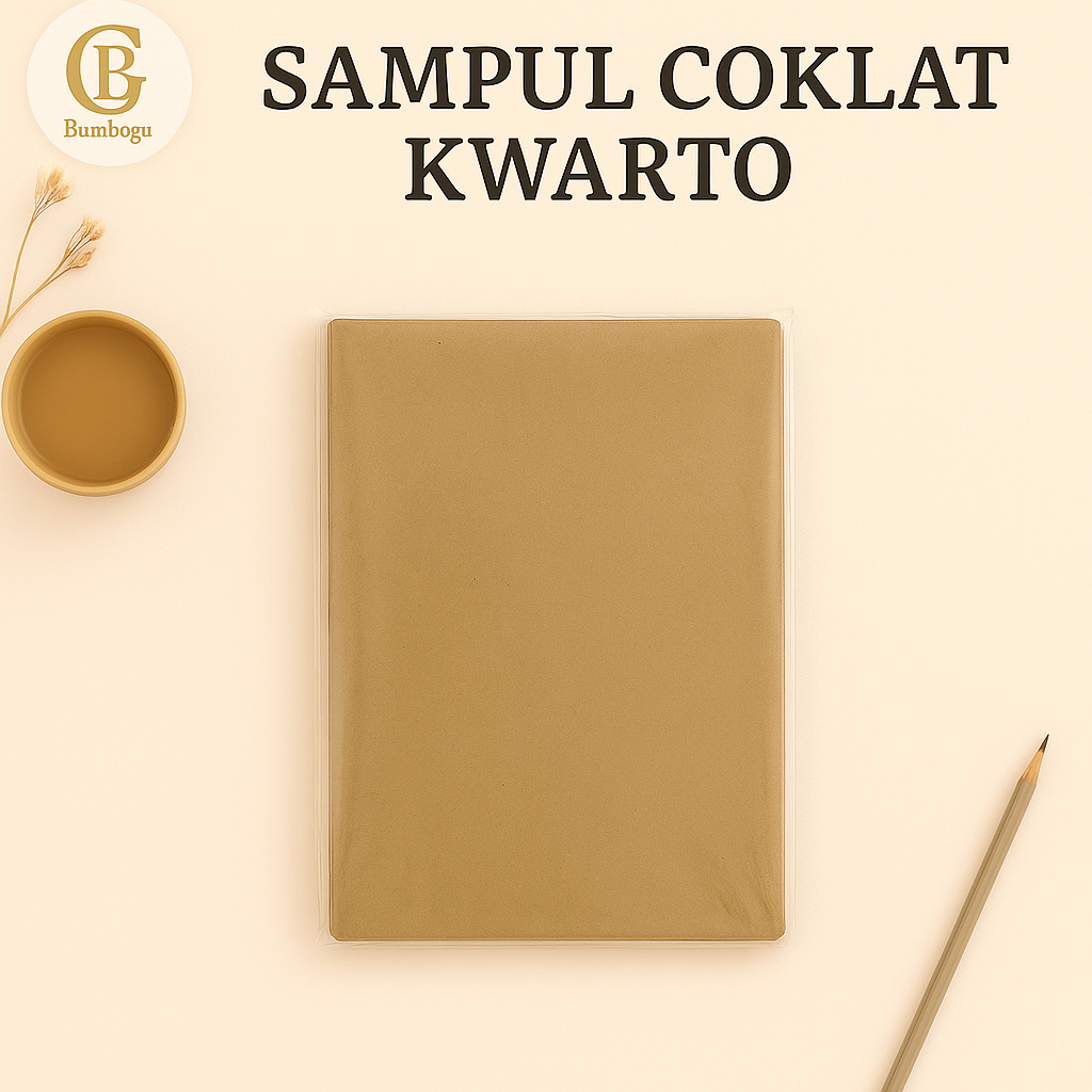 

GROSSIR / SAMPUL POLOS KWARTO / SAMPUL POLOS KECIL / SAMPUL BUKU COKLAT / SAMPUL BUKU COKLAT MURAH