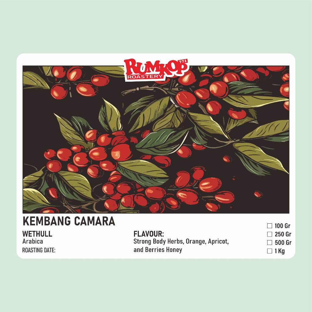 

RUMAH KOPI 771 - KOPI BIJI MATANG ARABIKA WETHULL KEMBANG CAMARA