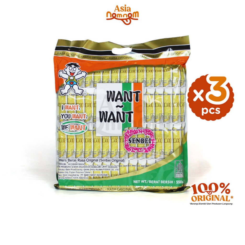 

Want-Want Senbei Ori 558 gr - Ori Flavor