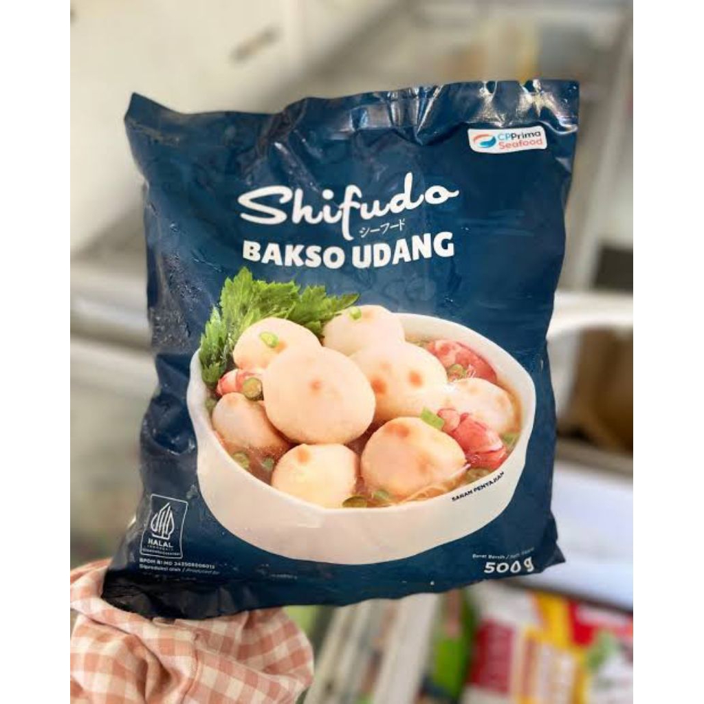 

Shifudo Bakso Udang 500 gr (Frozen Food)