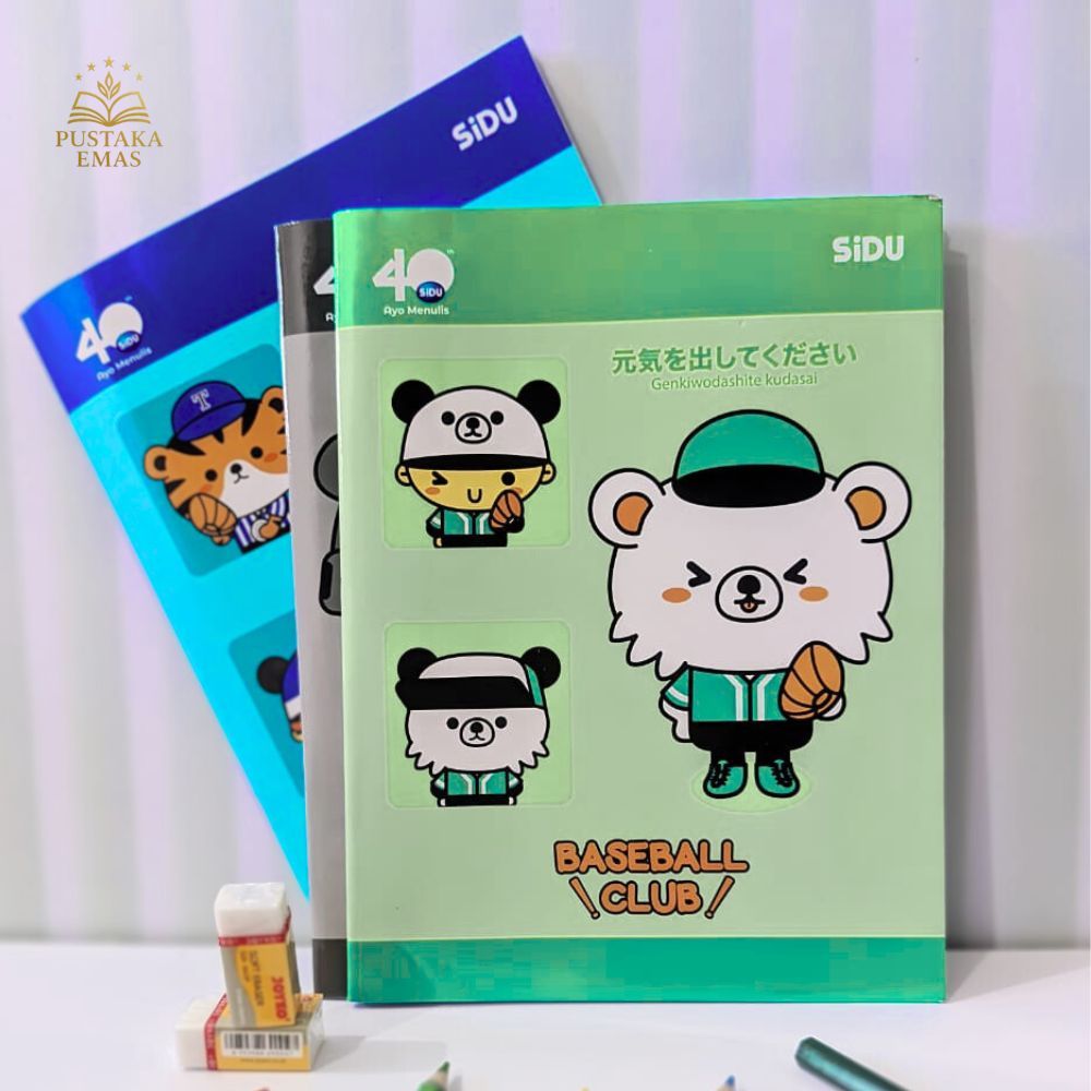 

Buku Tulis SINAR DUNIA 38 Lembar Desain Karakter Lucu Random 1 PCS