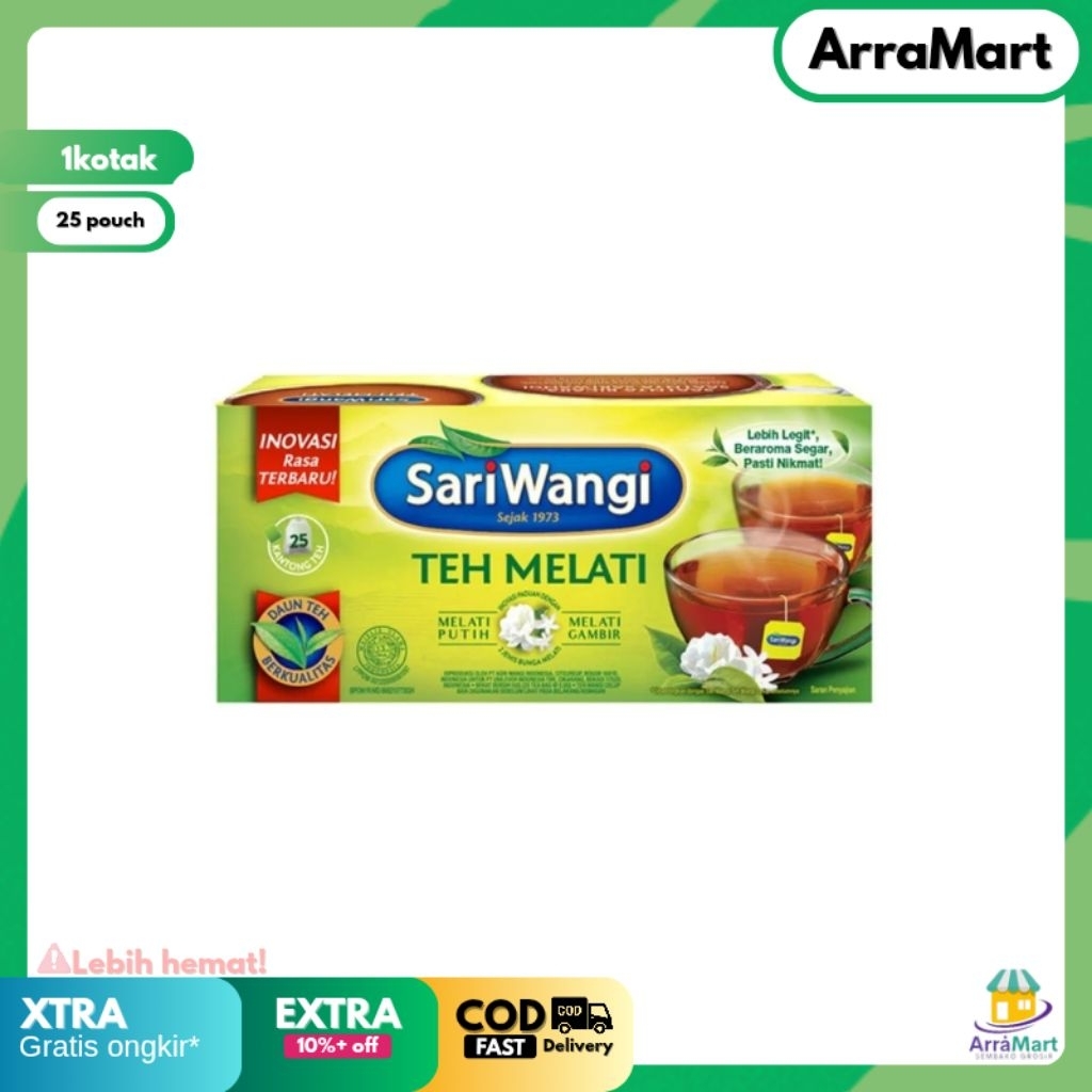 

Sariwangi Teh Melati Celup 25bags