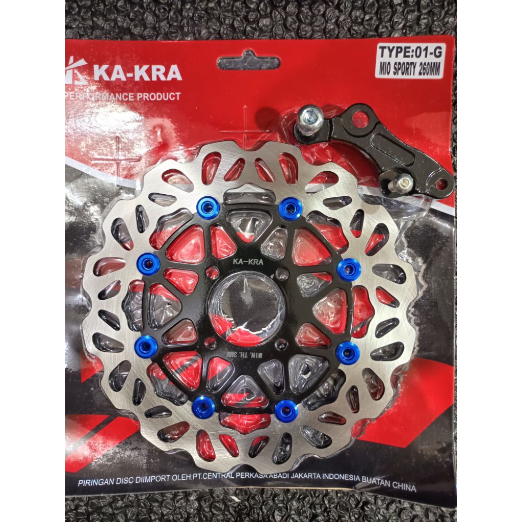 PIRINGAN CAKRAM LEBAR MIO SPORTY 260mm / DISC CAKRAM MIO SPORTY 260mm