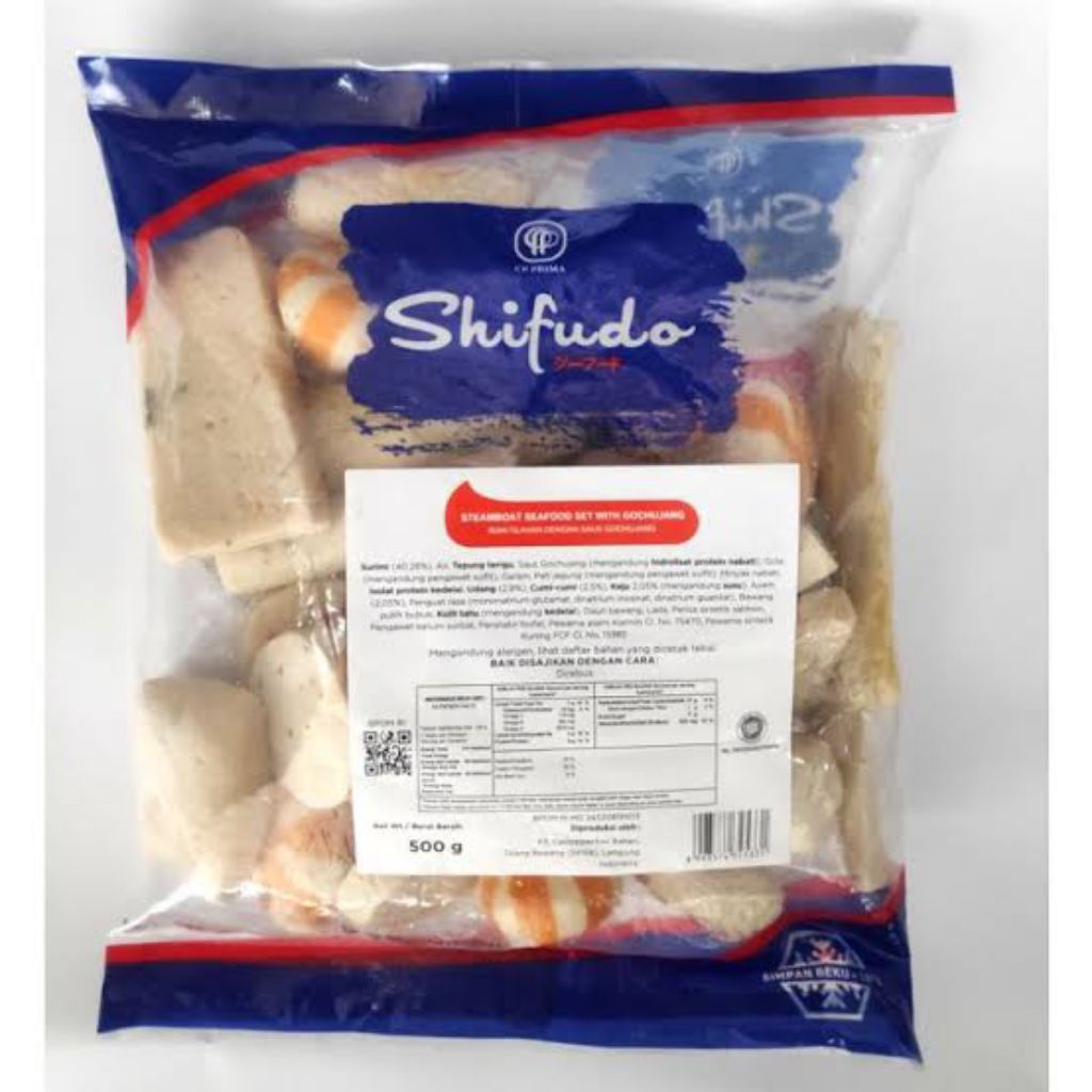 

Shifudo Steambot seafood set 500 gr (Frozen Food)