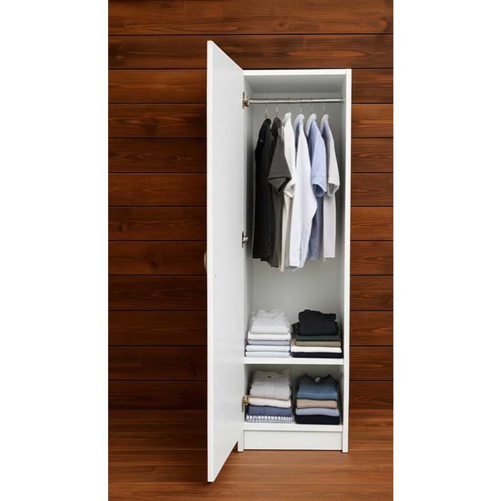 Lemari pakaian minimalis, Lemari pintu cermin, Lemari baju modern, Lemari hemat ruang, Lemari kos ap