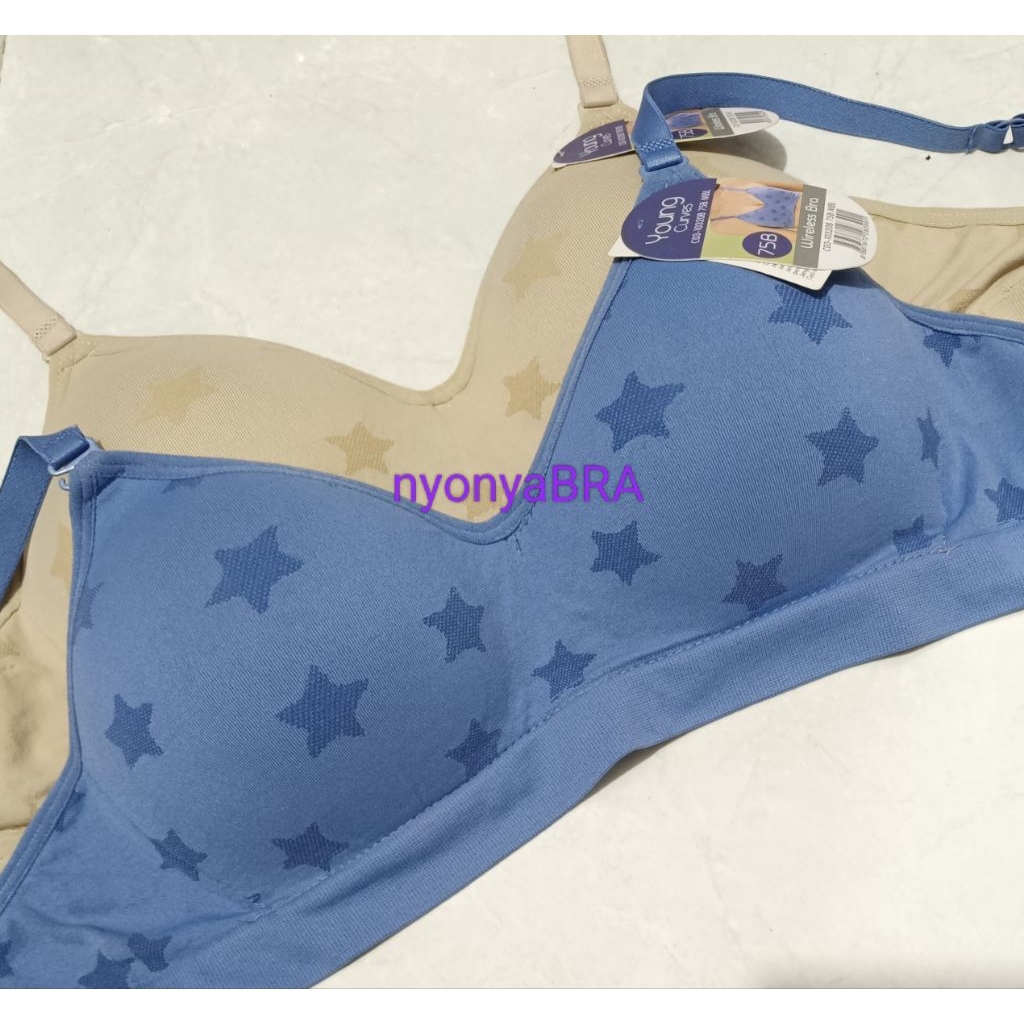Young curves bra tanpa kawat seamless 32,34,36B, C03-10320