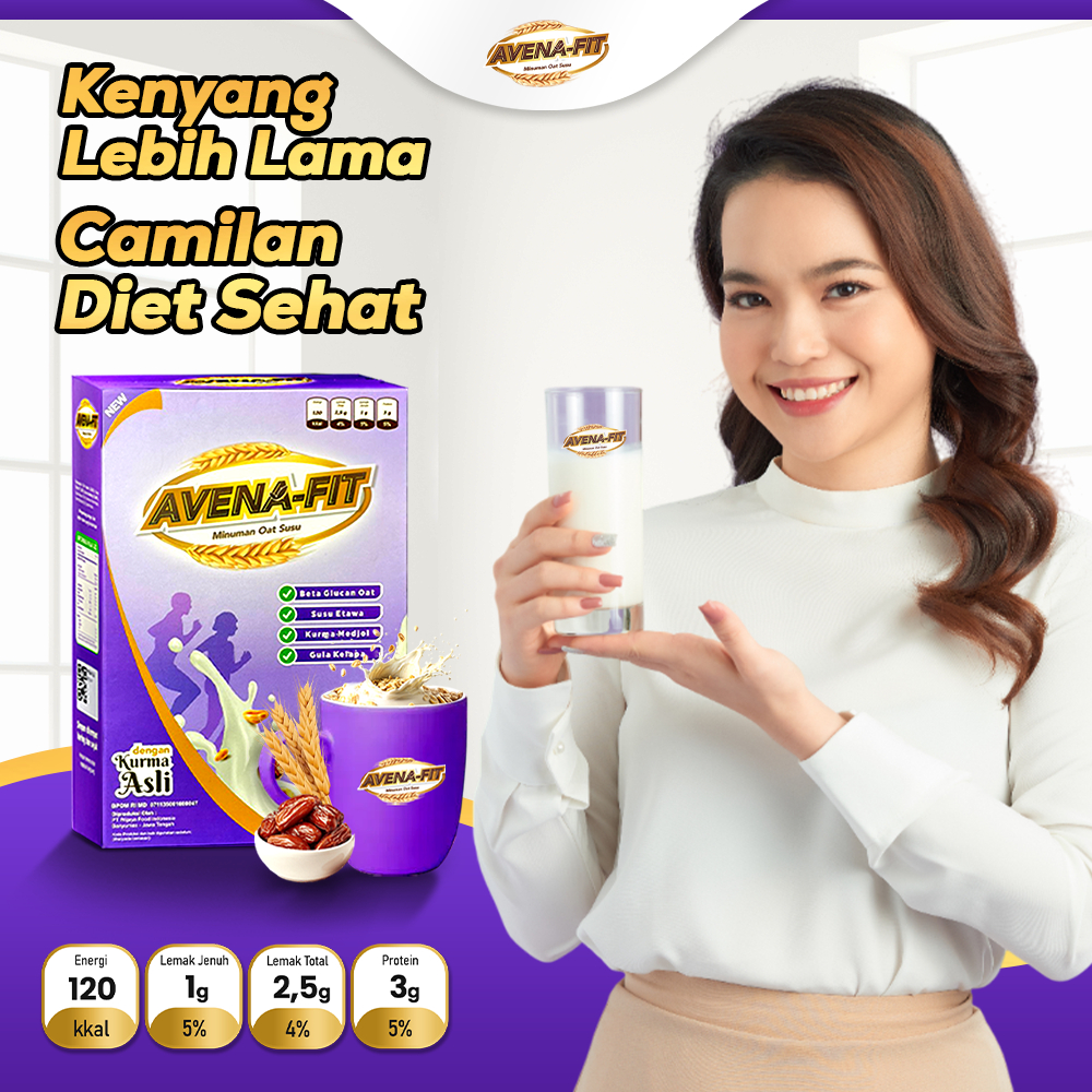 

Avenafit Oatmeal Low Sugar Camilan Sehat Untuk Diet Sereal Oat Pengganti Makan