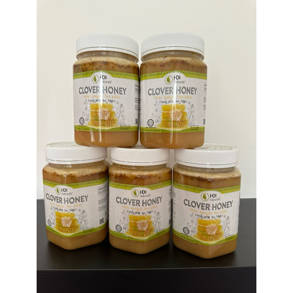 

Madu Clover Honey Kemasan 1 Kg / 1000 Gram Original Murah