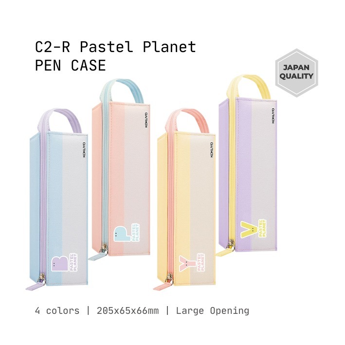 

Kokuyo Tempat Pensil Pastel Planet Pen Case Muat Banyak WSG-PCJ23