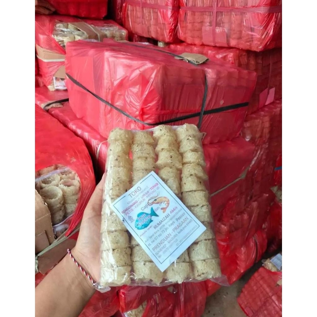 Rengginang Lorjuk Super,Teri,KalduLorjuk