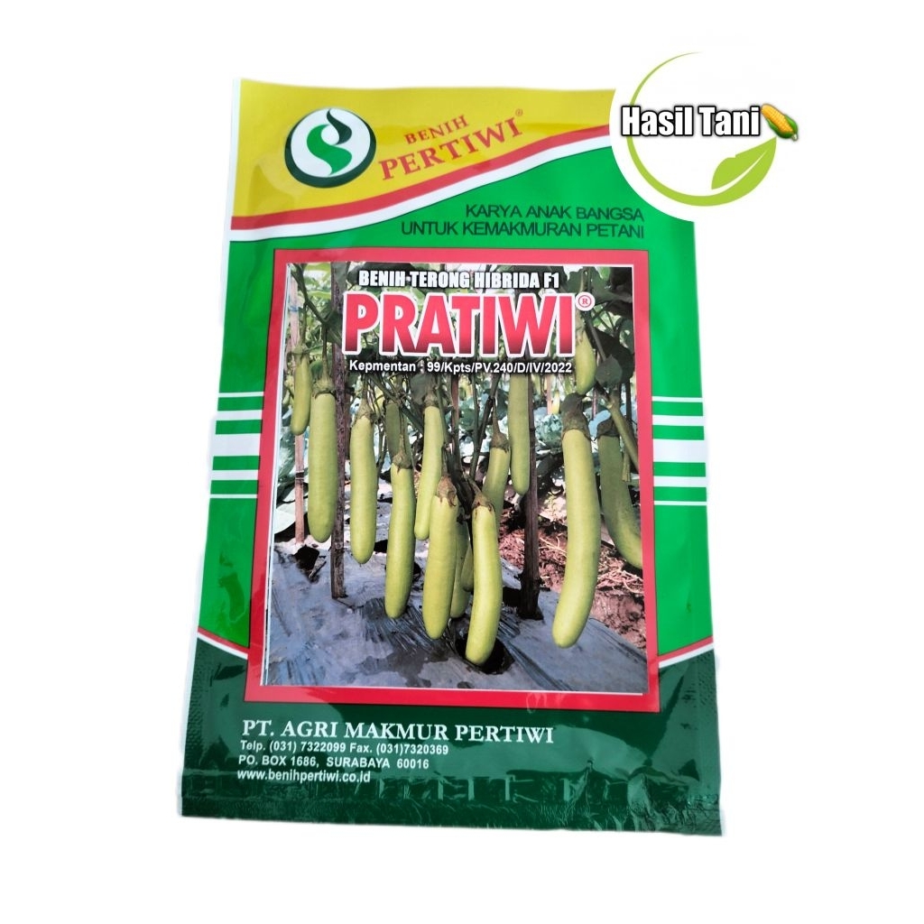 Terong Hijau Pratiwi 5 gr TAHAN VIRUS KUNING