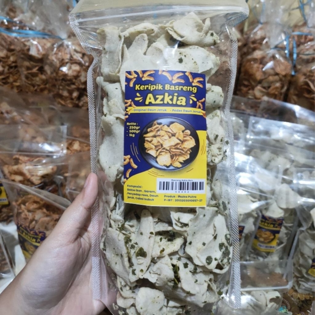 

Keripik Basreng Original Daun Jeruk