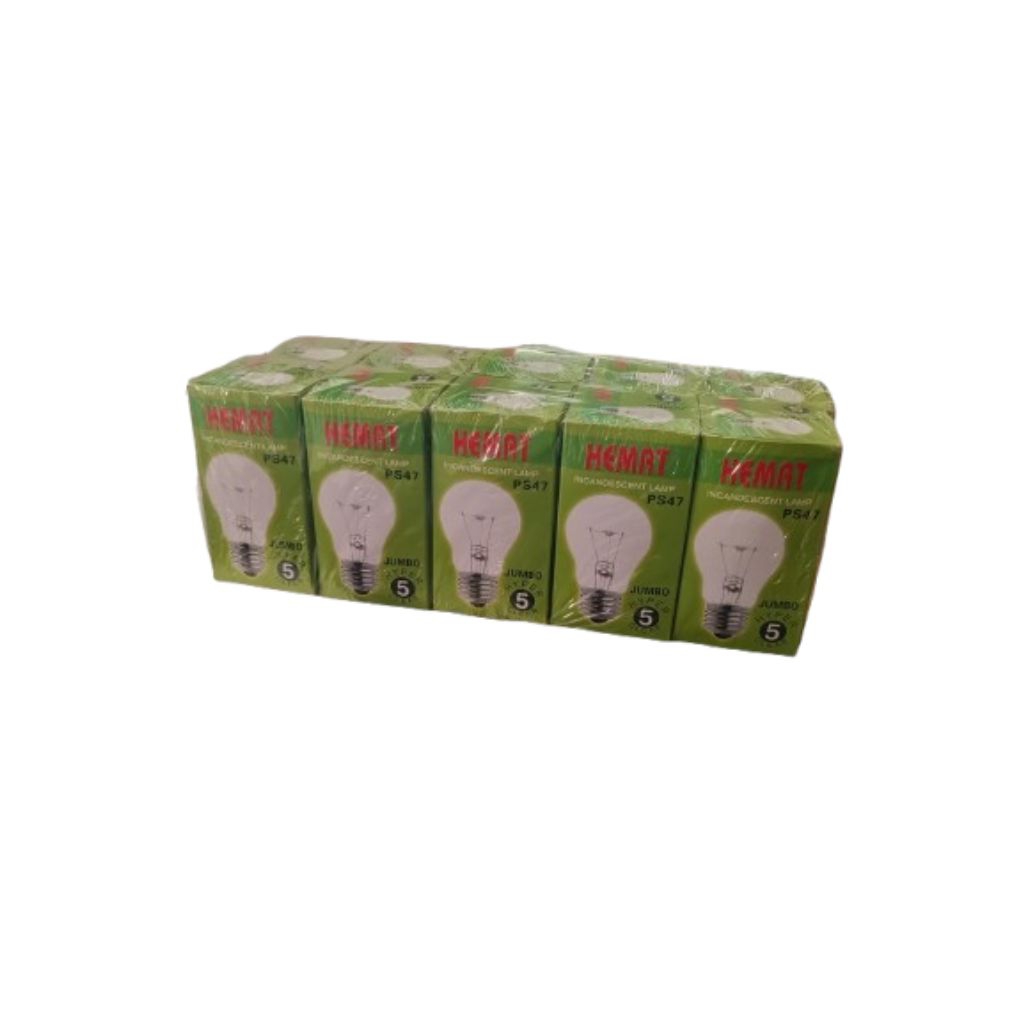 Lampu Pijar 5w / Bohlam Lampu Pijar Clear 5Watt