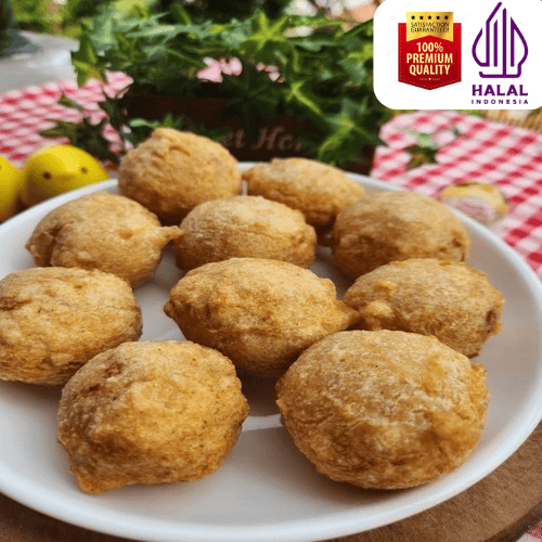 

Bakso goreng ayam udang dijamin halal dan homemade, terbukti aman dan pasti ketagihan 1 pack isi 12