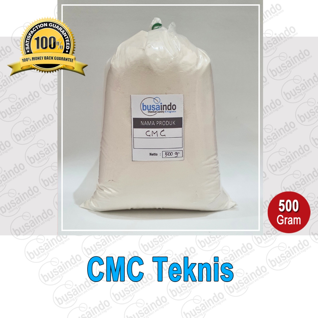 Carboxy Methyl Cellulose / Bubuk CMC Pengental Sabun - 500 Gram