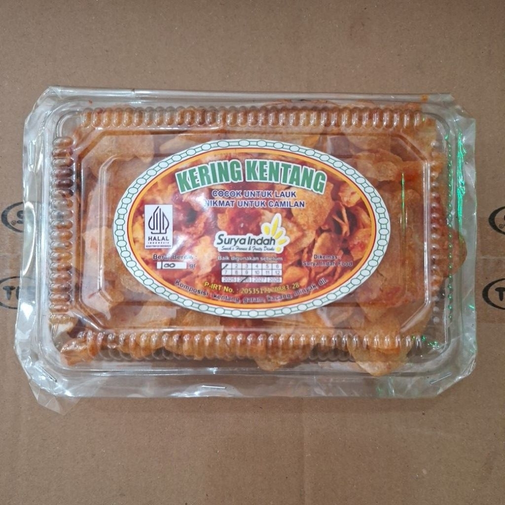 

Kering Kentang 120gr cocok bget untuk lauk dan camilan