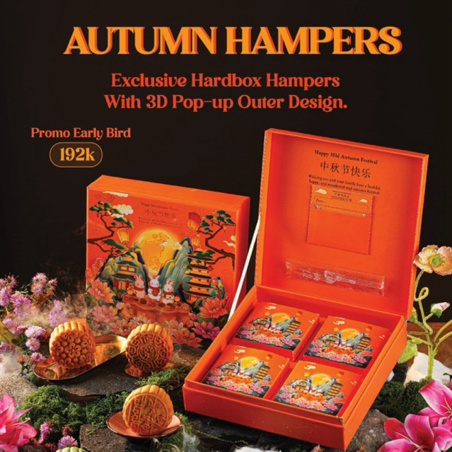 

PAKET MOONCAKE HAMPERS KUE BULAN TONG CIU PIA - ISI 4 BESAR