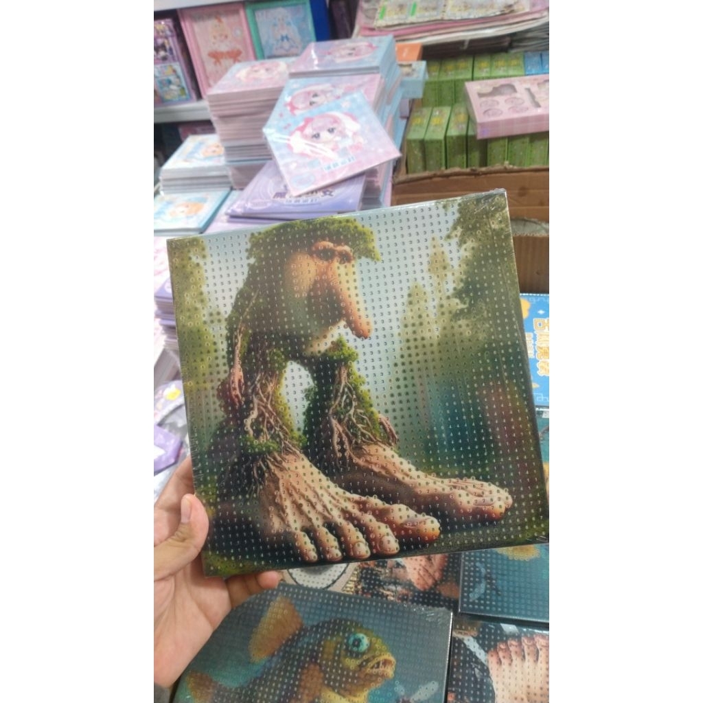 

Diamond Painting Anomali Besar - Sticker Manik Karakter Anomali - Mainan Edukasi Anak