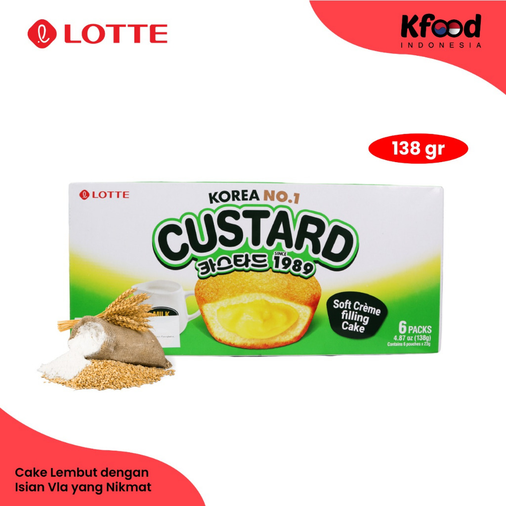 

Kfoodind - Lotte Custard 138g