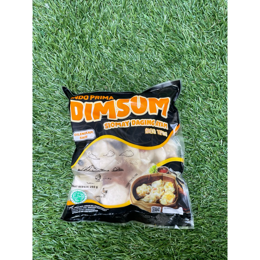 

Indoprima dimsum daging ayam 250g