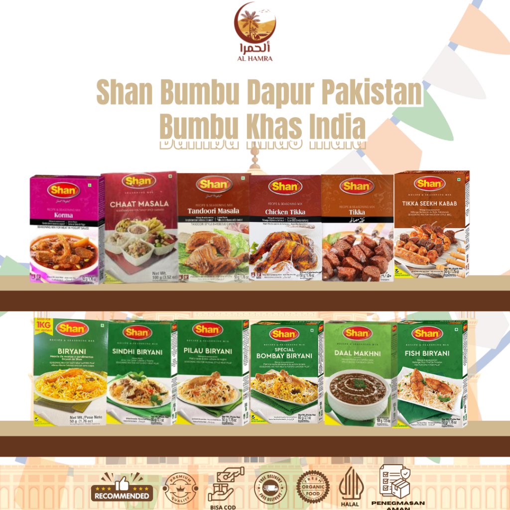 

Shan Bumbu Dapur Pakistan Bumbu Khas India