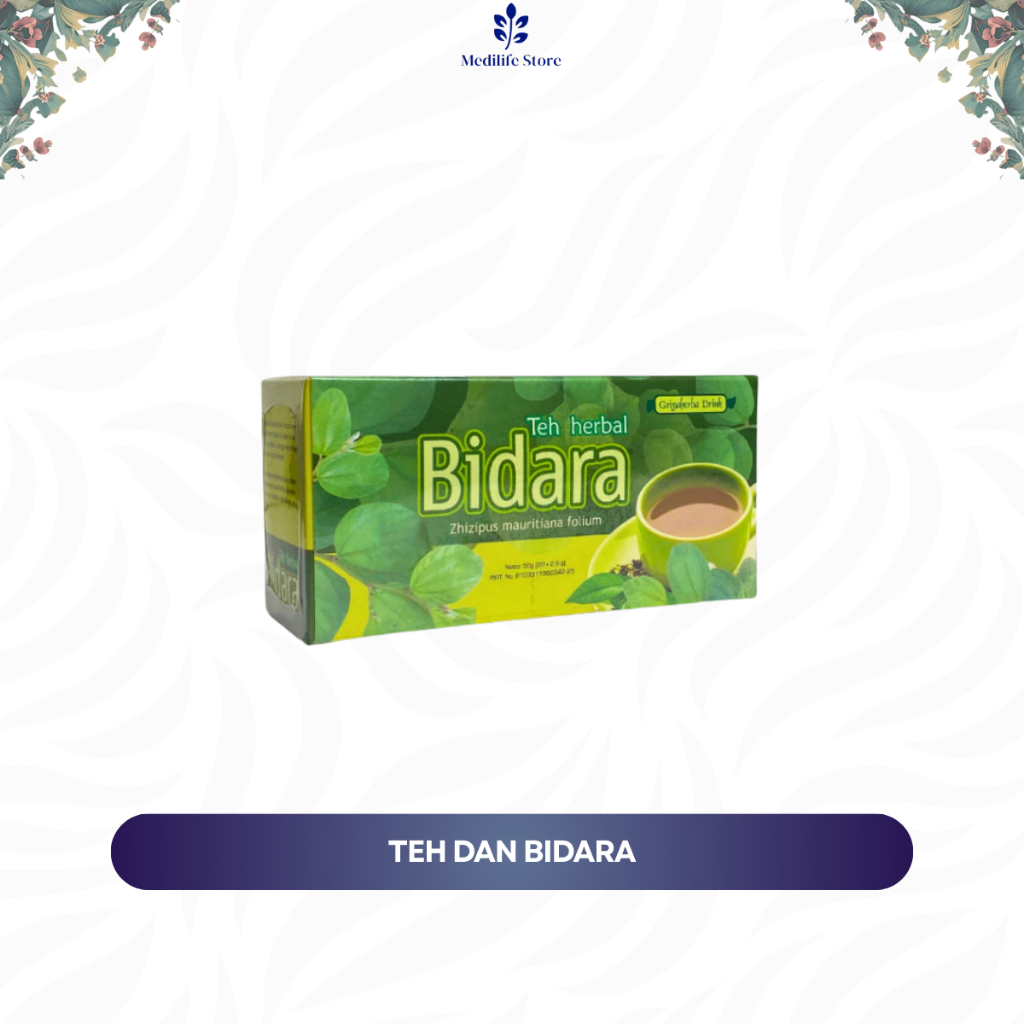 

BIDARA TEA GRIYA HERBA – teh herbal halal | bantu redakan perut kembung & sembelit | melancarkan BAB | 20 kantong | 100% alami