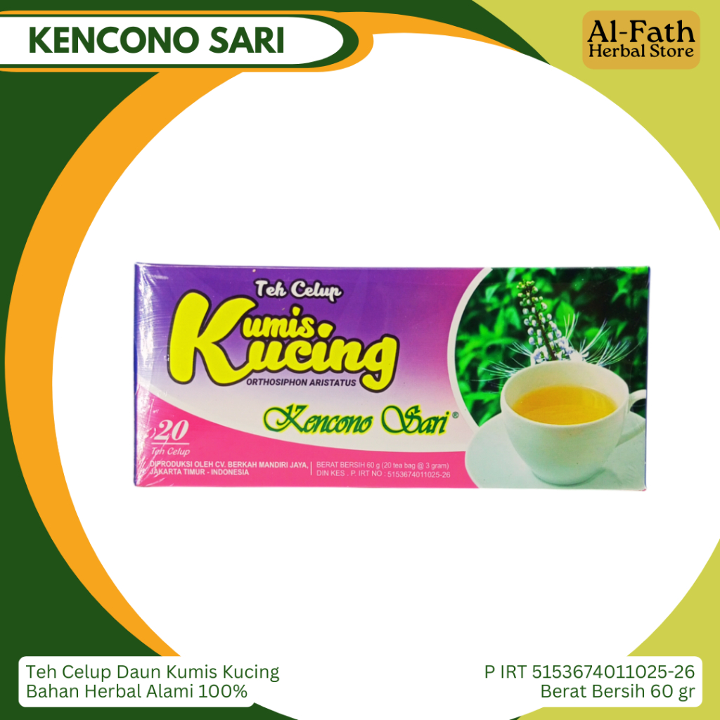 

Teh Daun Kumis Kucing Celup Herbal Membantu Mengatasi Batu Ginjal dan Infeksi Saluran Kemih