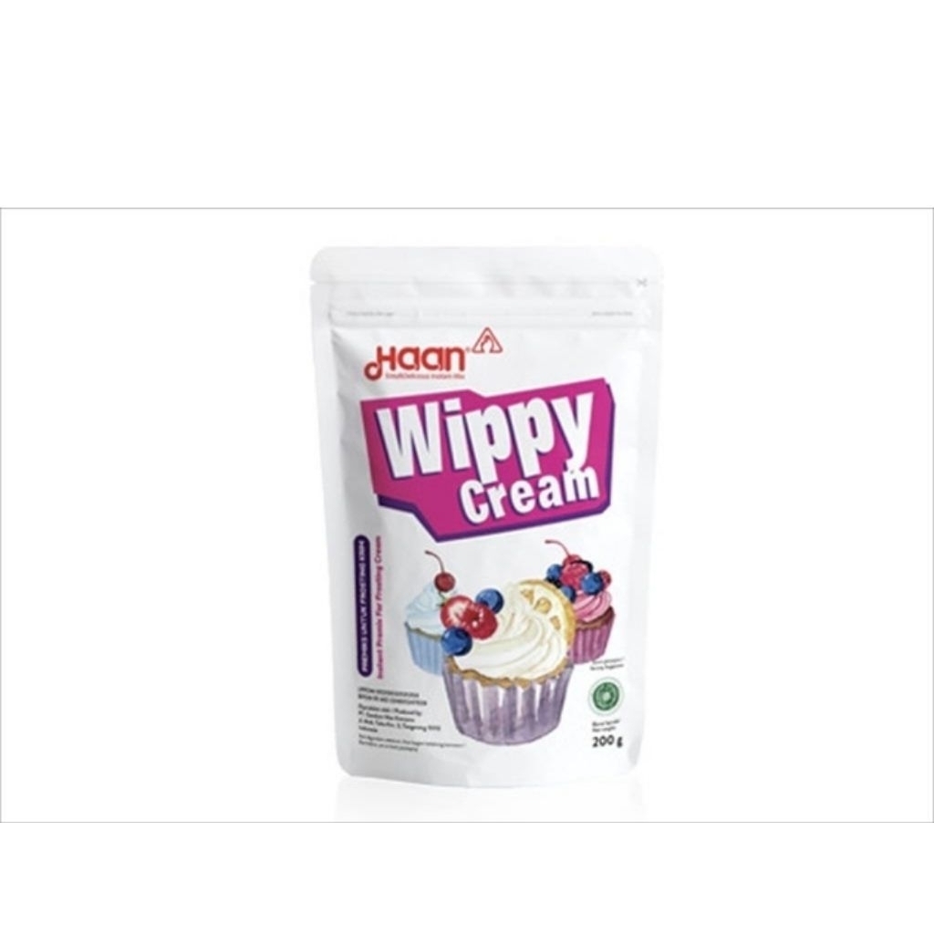 

HAAN WIPPY CREAM POUCH ATAU BOX 200G
