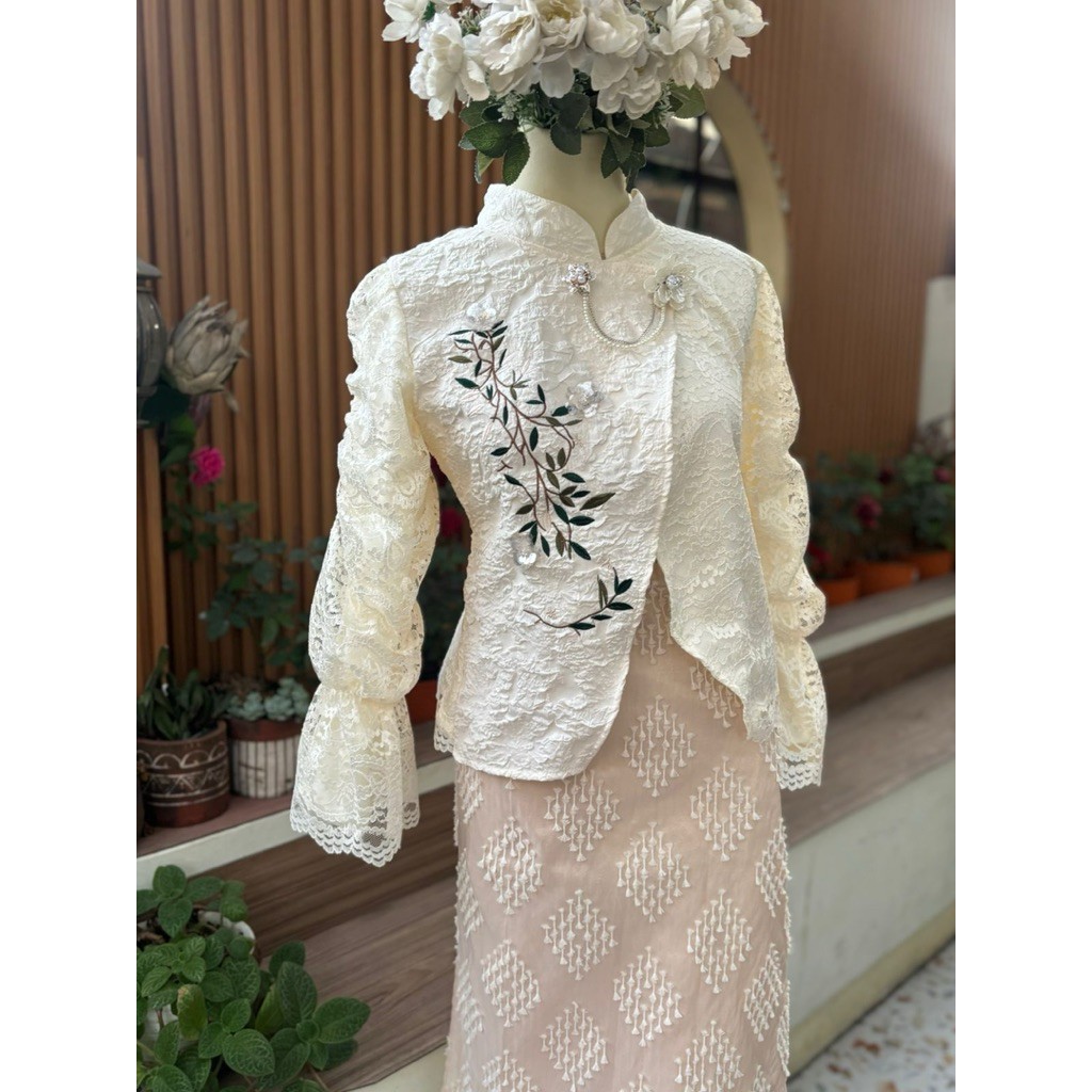 Beachylooks Atasan Kebaya Raya Janggan Diandra kebaya Premium kebaya janggan kebaya modern