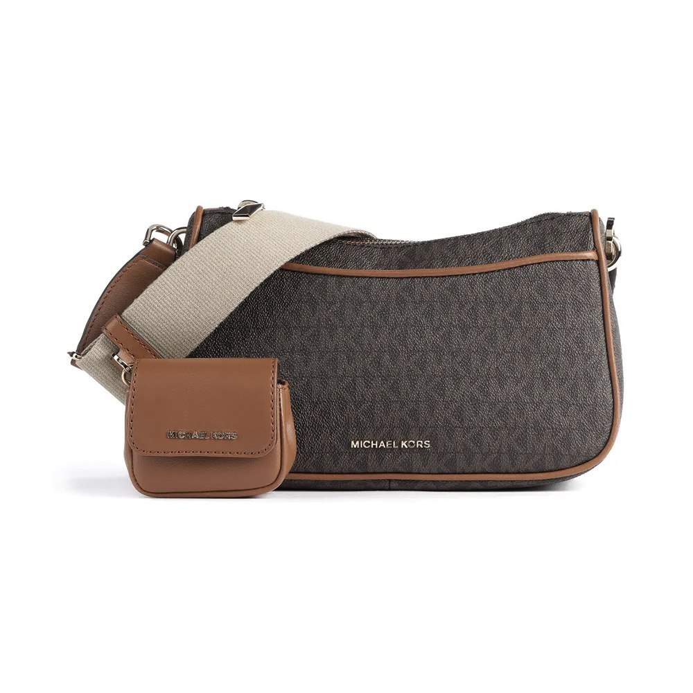 MK Jet set medium monogram with case crossbody bag