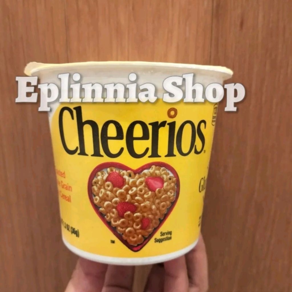 

General Mills Cheerios Toasted Whole Grain Oat Cereal 36 gr - Cherios Sereal