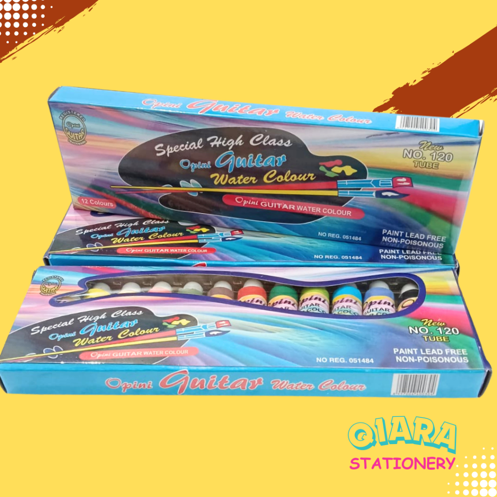 

Cat Air Lukis Anak Set Murah Opini Guitar 120 12 Warna / Cat Air Lukis