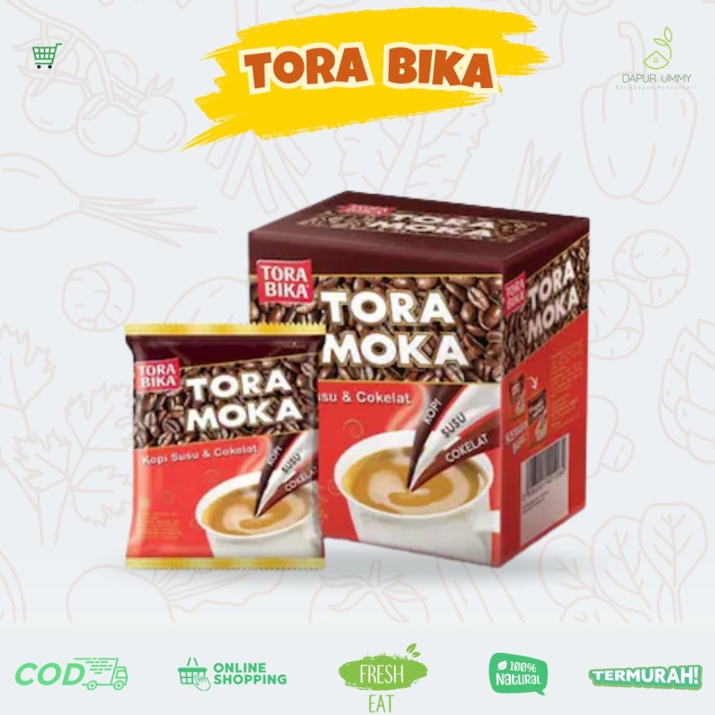 

TORA BIKA • Tora Moka 28gr • 10 Sachet