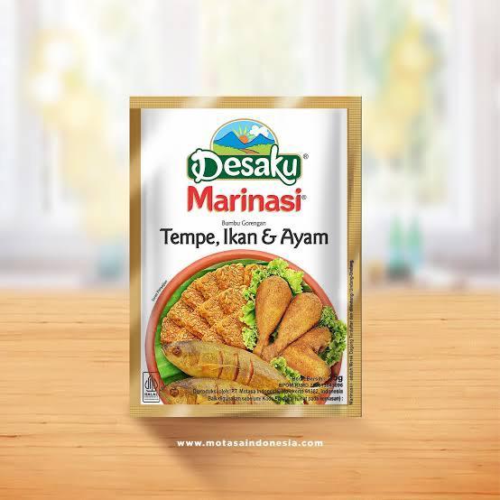 

Desaku Bumbu Marinasi Tempe, Ikan & Ayam Renceng Isi 12