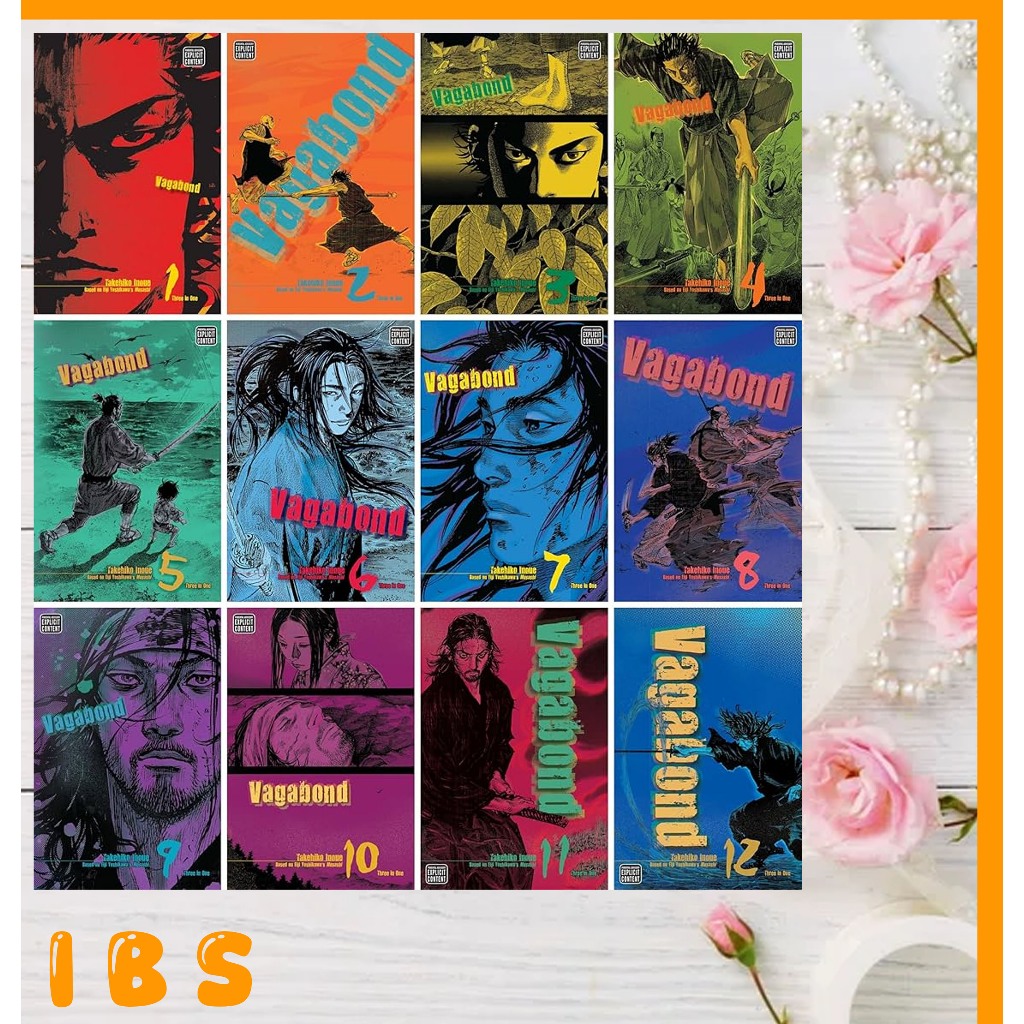 Vagabond ( VIZBIG edition) complete collection Manga set ( vol1-12) by Takehiko Inoue