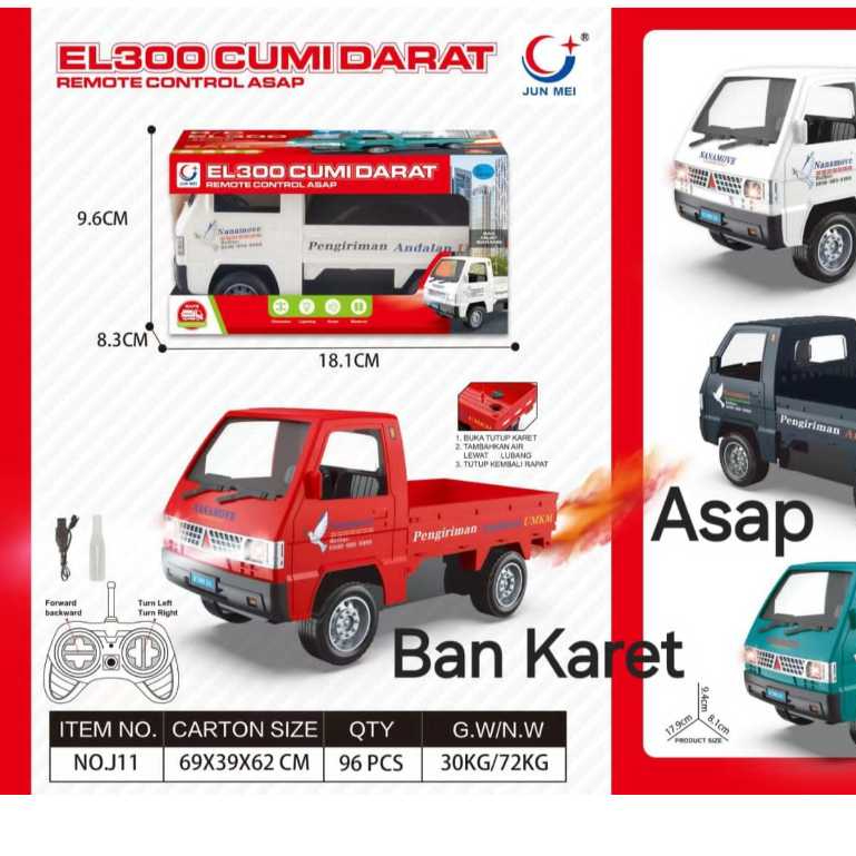 EL 300 CUMI DARAT REMOT CONTROL ASAP