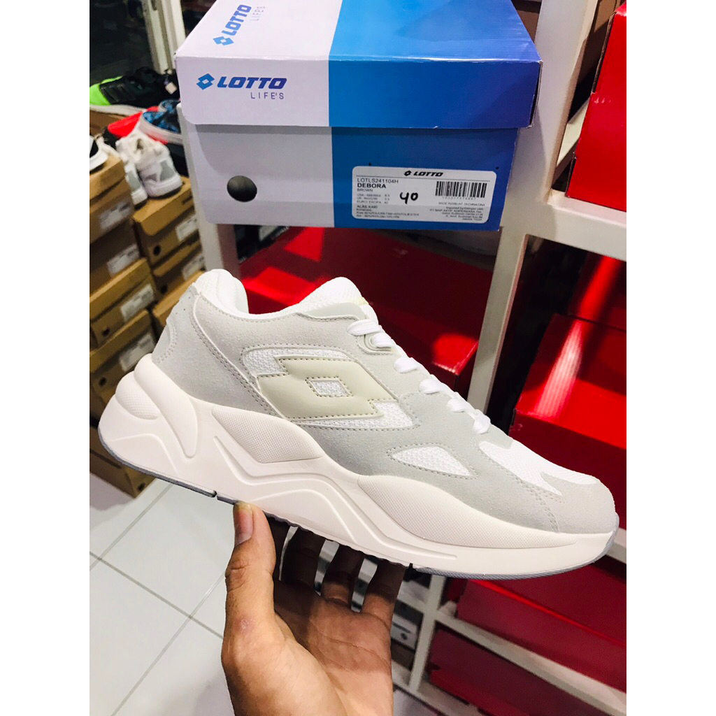 BIG SALE LOTTO DEBORA GREY [LOT6322809W] ORIGINAL SEPATU PRIA/RUNNING/LARI/SNEAKERS
