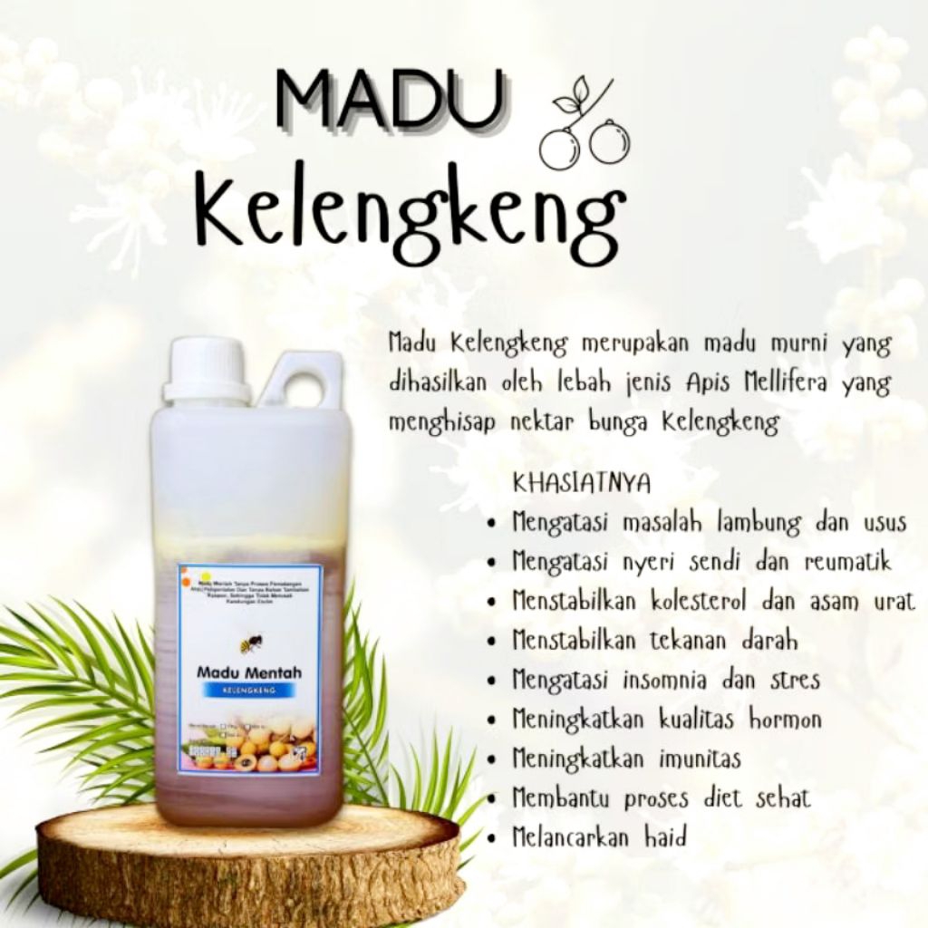 

MADU KELENGKENG ASLI 1KG
