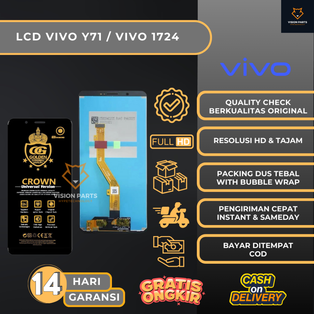 LCD VIVO Y71 / VIVO 1724
