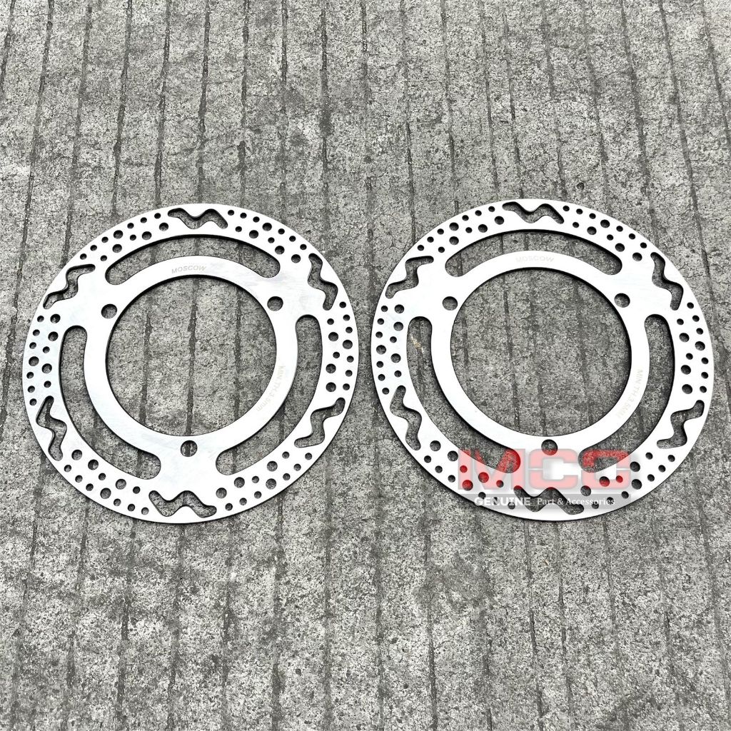 PIRINGAN NMAX DISC CAKRAM YAMAHA ALL NMAX OLD NEW AEROX 155 LEXI SET DEPAN BELAKANG FLOATING CHROME 